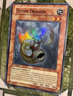 YuGiOh TOTEM DRAGON Super Rare CRMS-EN085 - Image 1