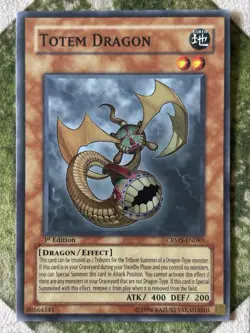 YuGiOh TOTEM DRAGON Super Rare CRMS-EN085 - Image 2