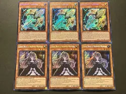 3x Ghost Belle & Haunted Mansion + 3x Artifact Lancea | Secret Rares | YuGiOh! - Image 1