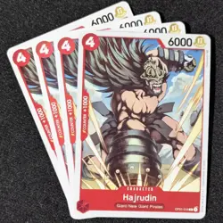 Hajrudin - Romance Dawn (OP01-018) One Piece TCG x4 Playset - Image 1