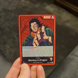 OP07-001 MONKEY.D.DRAGON Leader Common 500 Years In The Future One Piece - Image 1