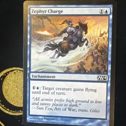 MTG - M14 - Zephyr Charge - #082 - NM - Image 3