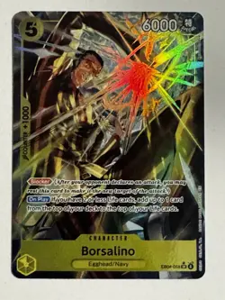One Piece TCG Borsalino Alt Art EB04-058 SR - Adventure On Kami’s Island OP15 - Image 2