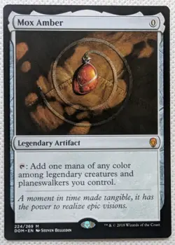 Mox Amber NM 224/269 Dominaria DOM MTG Magic The Gathering - Image 3