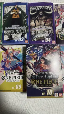 One Piece TCG starter deck lot 1-12 NM - Image 3