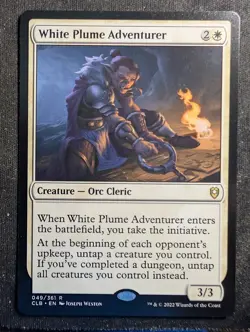 White Plume Adventurer - Commander Legends Battle for Baldur's Gate (MTG) - Image 1