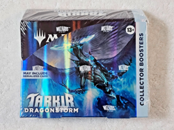 MTG Tarkir Dragonstorm Collector Booster Display Box 12 Booster Pack - New - Image 1