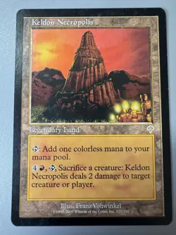 Magic The Gathering Invasion Keldon Necropolis #325/350 MTG TCG CCG - Image 1