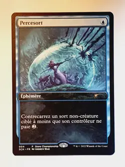 Percesort Spell Pierce Promo MTG Magic VF - Image 1