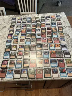 Mtg Value Lot x100 Magic The Gathering Spellbook Carpet Of Flowers Duress Mp-Hp - Image 1
