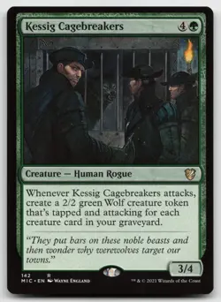 MTG Kessig Cagebreakers R Commander: Innistrad: Midnight Hunt 142 LP - Image 1