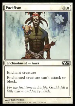 Pacifism M11 MTG Magic the Gathering card - Image 1