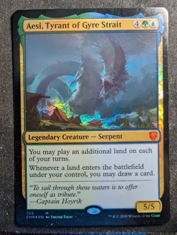Aesi, Tyrant of Gyre Strait - Foil - Commander Legends (MTG) - Image 1