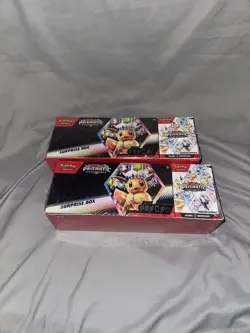 Pokemon Prismatic Evolutions Surprise Box + Booster Bundle Sams Club Sealed (2) - Image 5
