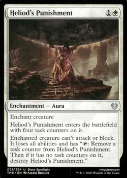 Heliod's Punishment 021/254 Theros Beyond Death MTG Magic the Gathering card - Image 1