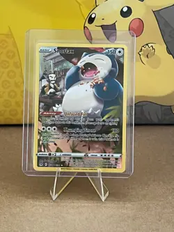 Pokemon TCG Snorlax TG10/TG30 Lost Origin Trainer Gallery UR FA Holo ENG 150HP - Image 1