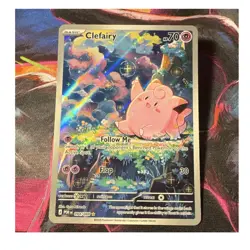 The Pokemon Company Lillie's Clefairy ex 184/159 Sv09 Holo 190 HP SIR Eng - Image 1