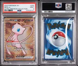 Pokemon TCG PSA 9 MINT 2023 Metal 151 Ultra-Premium Collection MEW EX #205 - Image 3