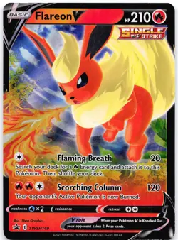 Flareon V SWSH149 Holo Sword & Shield Promo - Image 1