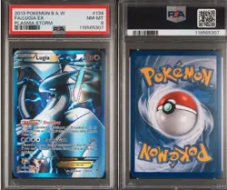 Pokemon TCG Lugia EX Plasma Storm Full Art Holo Ultra Rare 134/135 PSA 8 - Image 3