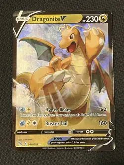 Pokemon TCG Pokemon Go 049/078 Dragonite V Ultra Rare - NM - Image 1