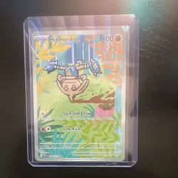 Pokemon Hitmontop Illustration Rare Full Art SV4 240/217 English - Image 1