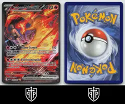 Pokemon - Team Rocket's Moltres ex 229/182 Destined Rivals - NM - Image 3