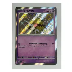 Greavard - Black Star Promo SV070 - Baby Shiny - Paldean Fates - Pokemon TCG #70 - Image 1