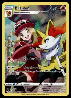 Braixen TG01/TG30 SWSH12: Silver Tempest Trainer Gallery Pokemon - Image 1