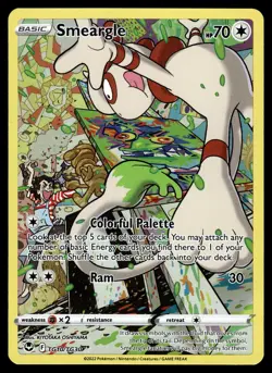 Smeargle TG10/TG30 SWSH12: Silver Tempest Trainer Gallery Pokemon - Image 1