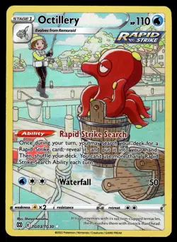 Octillery TG03/TG30 SWSH09: Brilliant Stars Trainer Gallery Pokemon - Image 1