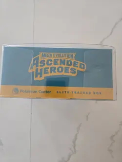 2026 Pokemon Ascended Heroes Pokemon Center ETB Elite Trainer Box W/Protector - Image 5