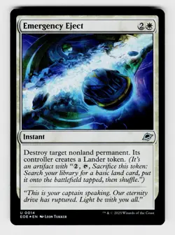 MTG, Edge of Eternities, Emergency Eject, foil, No.14, U Instant - Image 1