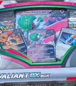 Iron Valiant EX Scarlet & Violet Box New Sealed Pokemon TCG - Image 2