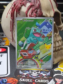☠☠ Pokemon Bulbasaur 1st Partner 037 Me: Mega Evolution Promo Holo - Image 1