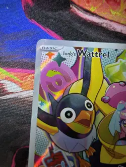 Pokemon TCG Iono's Wattrel 231/217 ascended hero’s illustration rare - Image 3