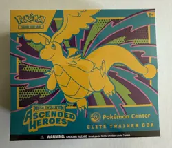Pokemon Center Ascended Heroes Elite Trainer Box NEW FACTORY SEALED PC ETB - Image 1