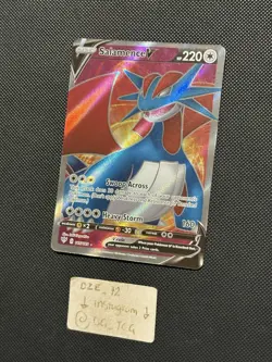 Pokemon Darkness Ablaze - Salamence V - 185/189 - Full Art Rare - M/NM - Image 4