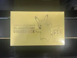 Pokemon 25th Anniversary Golden Box Japanese Factory Sealed - Image 1