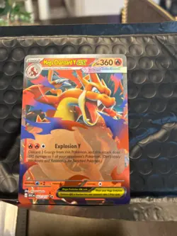 Mega Charizard Y ex - 022/217 Holofoil Double Rare ME: Ascended Heroes 022/21... - Image 1