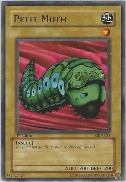 Petit Moth MRD-023 Common / Short Print Metal Raiders Yu-Gi-Oh Unlimited LP - Image 1