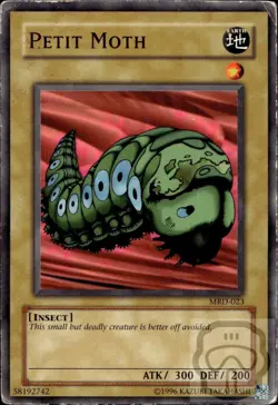 Petit Moth MRD-023 Common / Short Print Metal Raiders Yu-Gi-Oh Unlimited LP - Image 3