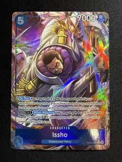 Issho EB04-022 (Alternate Art) Alt Art The Azure Sea's Seven Foil One Piece NM - Image 1