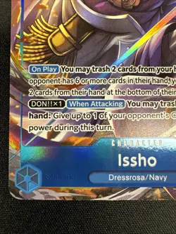 Issho EB04-022 Rare Alternate Art Holo - Azure Sea's Seven NM One Piece TCG - Image 5