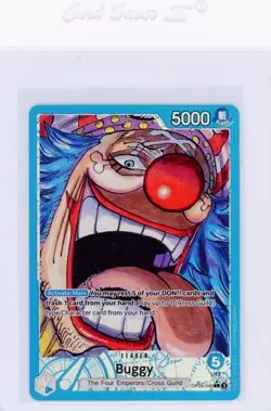 One Piece Buggy Alt Art Leader OP09-042 Emperors in the New World NM/MINT - Image 1