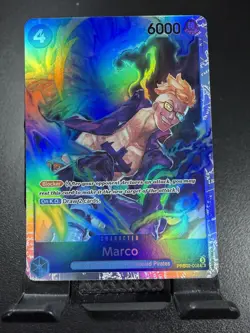 One Piece PRB2-The Best-#PRB02-008 Marco Holo Foil Super Rare - Image 1
