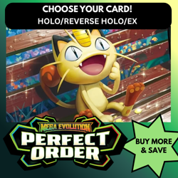 Perfect Order: Choose Your Card – Holo/Reverse Holo/EX) 001-088 - Image 1