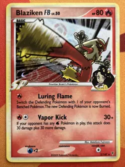 Pokemon Card - Blaziken FB - Holo Rare (2/147) Platinum: Supreme Victors *LP* - Image 1