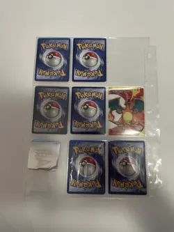 POKEMON CARDS VINTAGE LOT OF 7 CARDS. - Image 2