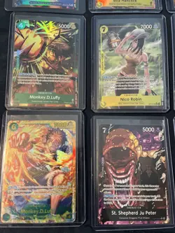 One Piece TCG Monkey D Luffy alt art 13 Card Lot All English 1 PSA 10 - Image 4